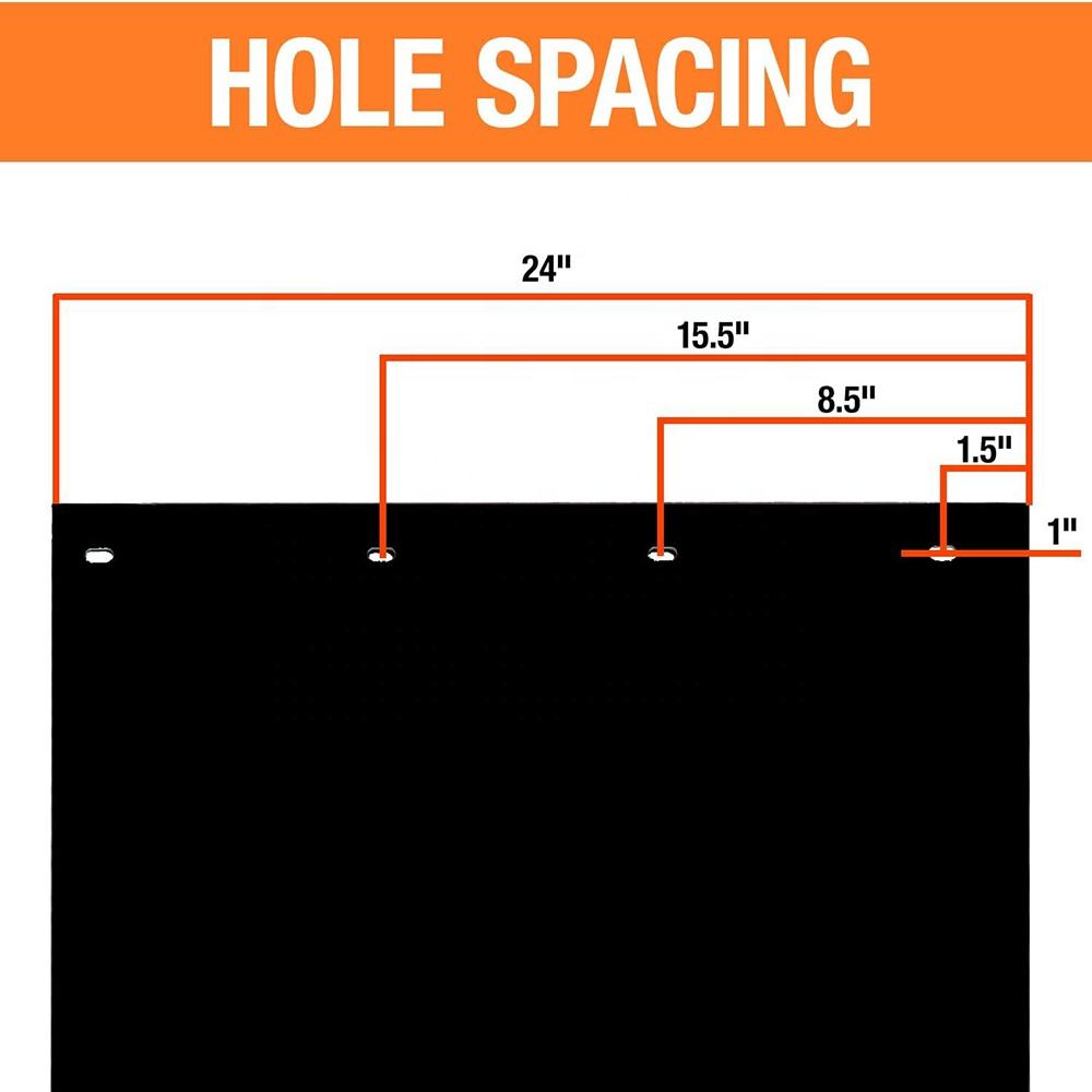 ABS Mud Flaps High Quality Plastic Car Mud Guards Fender with Small Size