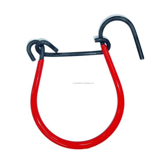Manufactory Direct Supply 152mm Length Strong Carbon Steel Mine Safety U-Hangers Hook Cable Latchback