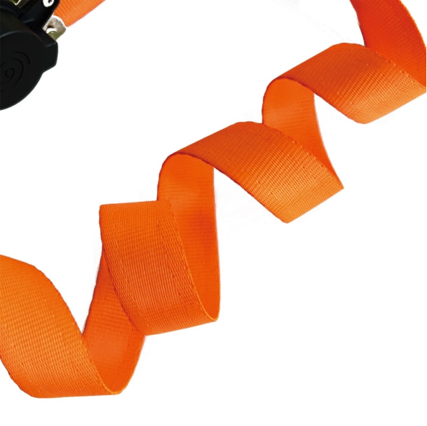 Low Price 1inch 6FT Automatic Orange Ratchet Strap with J-Hook Double