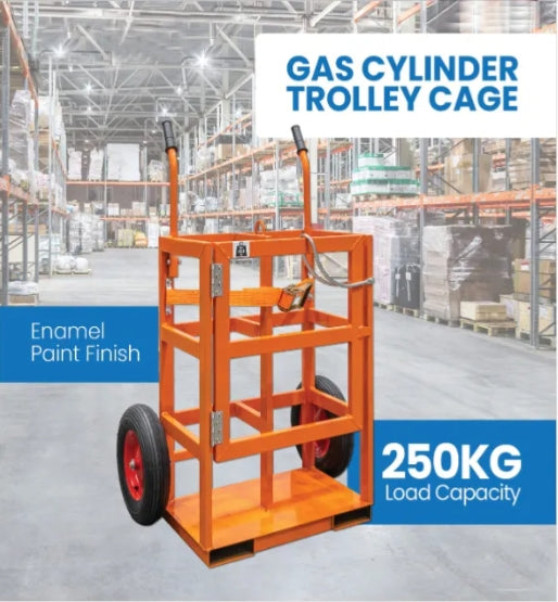 New Product Heavy-Duty GBT2 Gas Cylinder Trolley Cage for 'G' Lift
