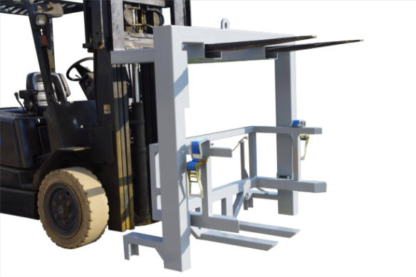 Heavy Duty Forklift Crane 660L & 1100L Capacity New Safe Transport & Emptying of Large Bins