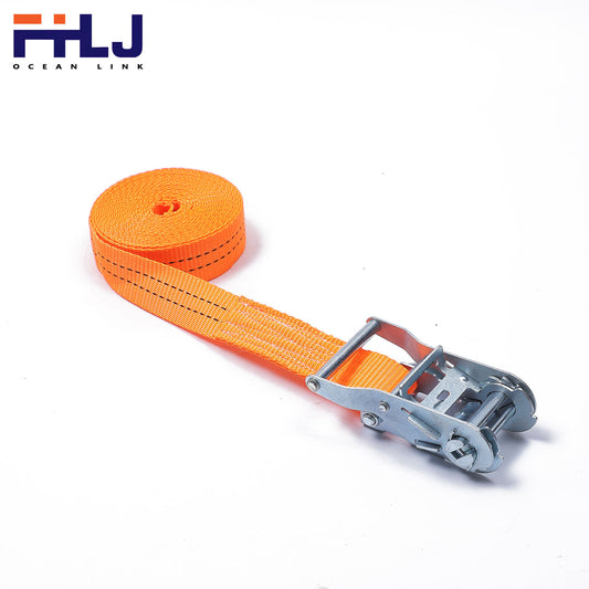 1 Inch Polyester Ratchet Strap for Packing and Straps Buckles
