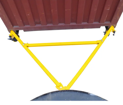 TB25 CONTAINER TOW BAR - Quick Attachment to Forklift/Tractor for Warehouse & Port Operations