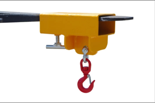 MK Series Stainless Steel Forklift Hook Adjustable Secure Converts for Construction Retail Industries
