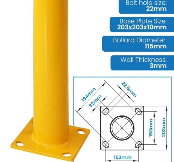 M-Style Parking Isolation Fence Reinforced Anti-Collision Steel Pipe Guardrail Thickened Petrol Service Equipment