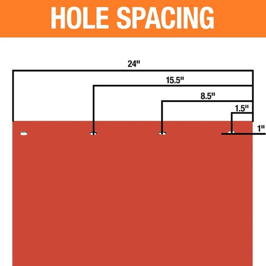 Polymer Mud Flap for Semi Truck Tailer 3mm Thick logo Customized