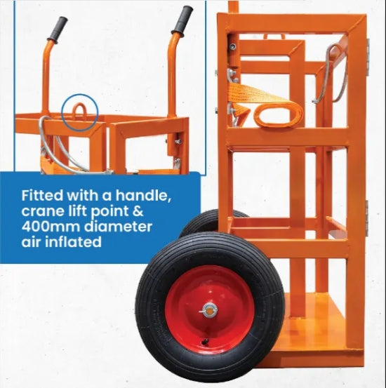 New Product Heavy-Duty GBT2 Gas Tables for Oxygen & Acetylene Bottles