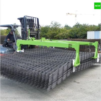Efficient Loading Hydraulic Wire Mesh Lifter Attachment Used for Forklifts