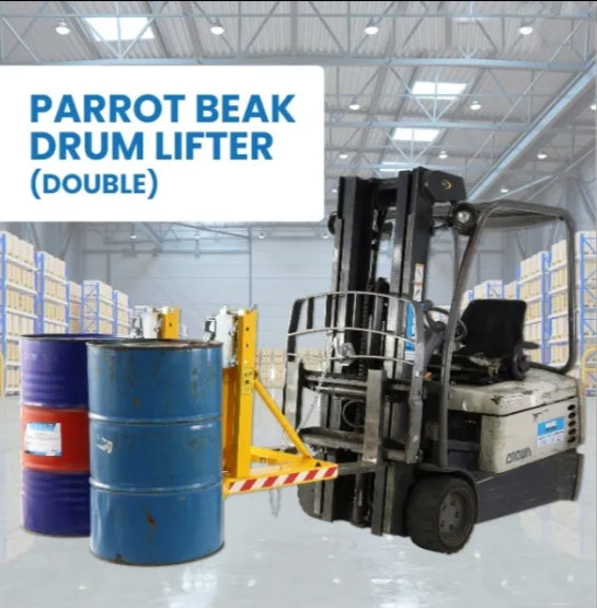 Steel Bucket Clamp with 720kg Capacity Parrot Beak Drum Lifters for Handling Tools