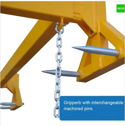 Efficient Loading & Unloading Boost Productivity & Safety Hydraulic Wire Mesh Lifter Attachment