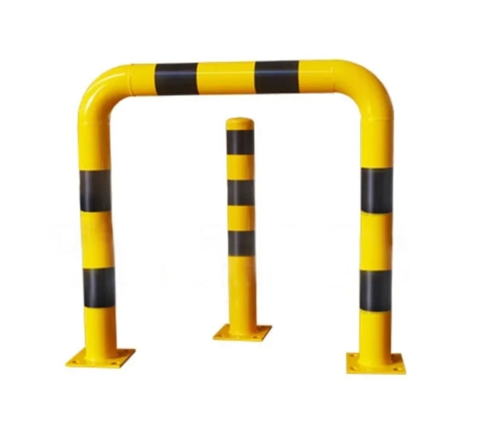M-Style Parking Isolation Fence Reinforced Anti-Collision Steel Pipe Guardrail Thickened Petrol Service Equipment