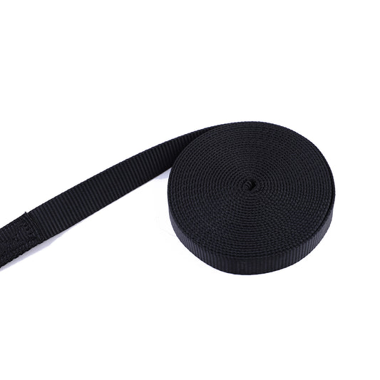 1 Inch/25 mm Black Endless Stainless steel Cam Buckle Strap