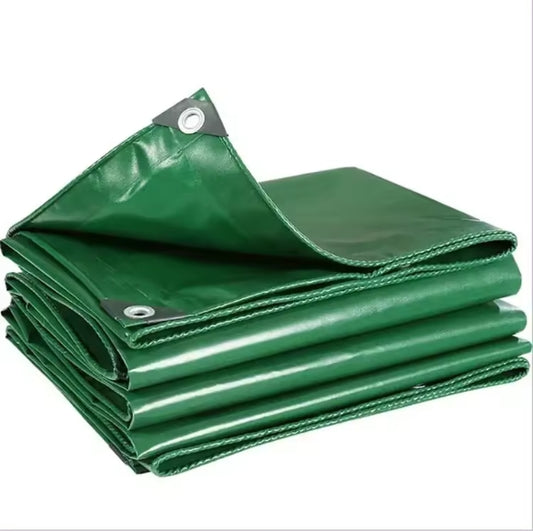 Heavy Duty Tarp Green Color Waterproof PVC Tarpaulin