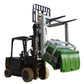 Heavy Duty Forklift Crane 660L & 1100L Capacity New Safe Transport & Emptying of Large Bins