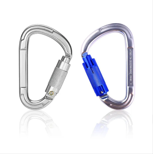 Outdoor Climbing carabiners 25KN Aviation aluminum