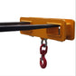 MK Series Stainless Steel Forklift Hook Adjustable Secure Converts for Construction Retail Industries