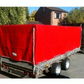 8x5x2, 8x5x3 red color waterproof trailer covers