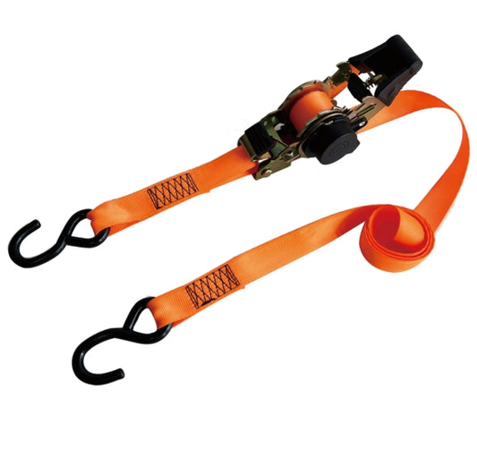 Factory Directly Supply Automatic Telescopic Ratchet Strap Tie Down Strap With Hook