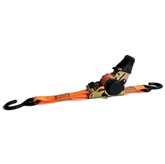 Factory Directly Supply Automatic Telescopic Ratchet Strap Tie Down Strap With Hook