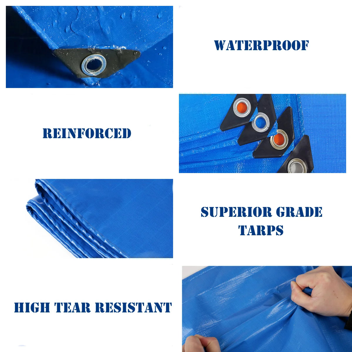 Tarpaulin Plastic Other Fabric ROHS Tarpaulin Waterproof Tarps Tent PE Tarpaulin Plastic