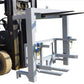 Heavy Duty Forklift Crane 660L & 1100L Capacity New Safe Transport & Emptying of Large Bins