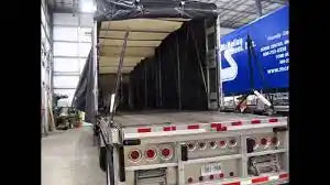 Waterproof Trailer Covers Sliding Retractable Tarp System