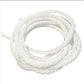 White Cord Anti Abrasion Resistant MFP Poly Diamond Braided Poly Rope