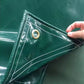 Heavy Duty Tarp Green Color Waterproof PVC Tarpaulin