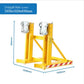 Steel Bucket Clamp with 720kg Capacity Parrot Beak Drum Lifters for Handling Tools