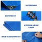 Tarps Tent PE Tarpaulin for Camping, Farming, Vehicles, and More