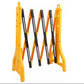 Traffic Portable Metal Retractable Fence Barrier Temporary Crowd Control Mobile Folding Security Gate