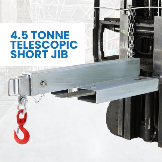 1.9-Metre Fully Extended 4500kg Short Fixed Jib New Iron Roller Bearing for Confined Spaces Material Handling Equipment Parts