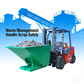 CF-TS Forklift Rollover Tipping Bin - Safe Bulk Material Transport & Unloading Solution