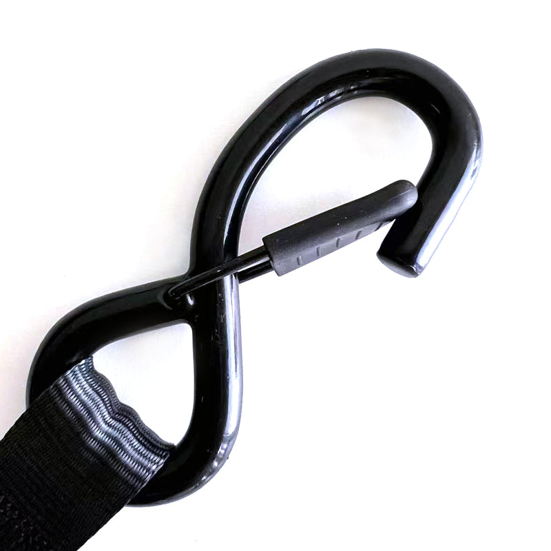 High Quality Customized 1inch 25mm 6FT Automatic Ratchet Strap with S-Hook Double