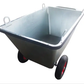 Heavy Duty Work Site Cart 400L 800kg Capacity Industrial Tool & Waste Storage Cart