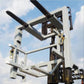Heavy Duty Forklift Crane 660L & 1100L Capacity New Safe Transport & Emptying of Large Bins