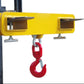 MK Series Stainless Steel Forklift Hook Adjustable Secure Converts for Construction Retail Industries