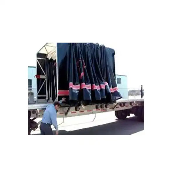 Waterproof Trailer Covers Sliding Retractable Tarp System