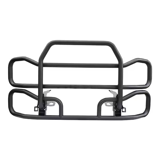 Front Bumper Guard for Cargo Trucks Steel Deer Guard with Bracket Grill Guard Semi Truck Bumper