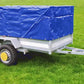 PVC coated waterproof tarpaulin tarp travel trailer cover