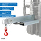 1.9-Metre Fully Extended 4500kg Short Fixed Jib New Iron Material with Roller Bearing for Confined Spaces