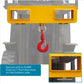 MK Series Stainless Steel Forklift Hook Adjustable Secure Converts for Construction Retail Industries