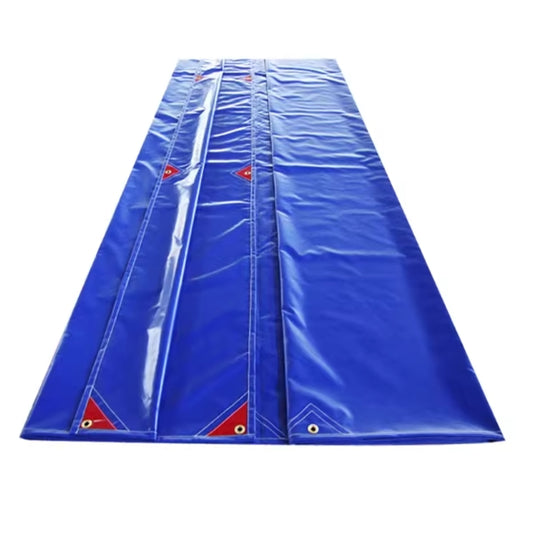 610GSM Glossy PVC Coated Tarpaulin / Inflatable Tents Plastic Tarpaulins Fabric