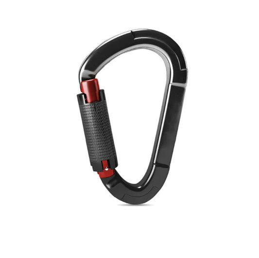 Automatic D type High-strength Aluminum Alloy Rock Climbing Safety Main Lock carabiner