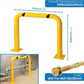 M-Style Parking Isolation Fence Reinforced Anti-Collision Steel Pipe Guardrail Thickened Petrol Service Equipment