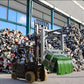 Heavy Duty Forklift Crane 660L & 1100L Capacity New Safe Transport & Emptying of Large Bins