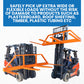 FS3 Versatile Fork Spreader Forklift Attachments for Plasterboard Roof Sheeting Timber and More