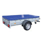 8x5 car utility customized canvas trailer cover tarpaulin