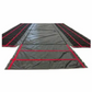 Waterproof PVC Coated Tarpaulin Fabric In Roll For Truck Trailer Pallet Grill