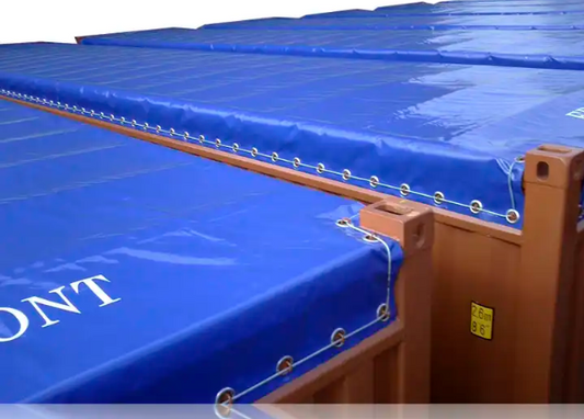 Open Top Container Tarps Cover, Shipping Container Tarpaulin